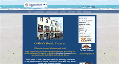 Desktop Screenshot of osheas-hotel.com